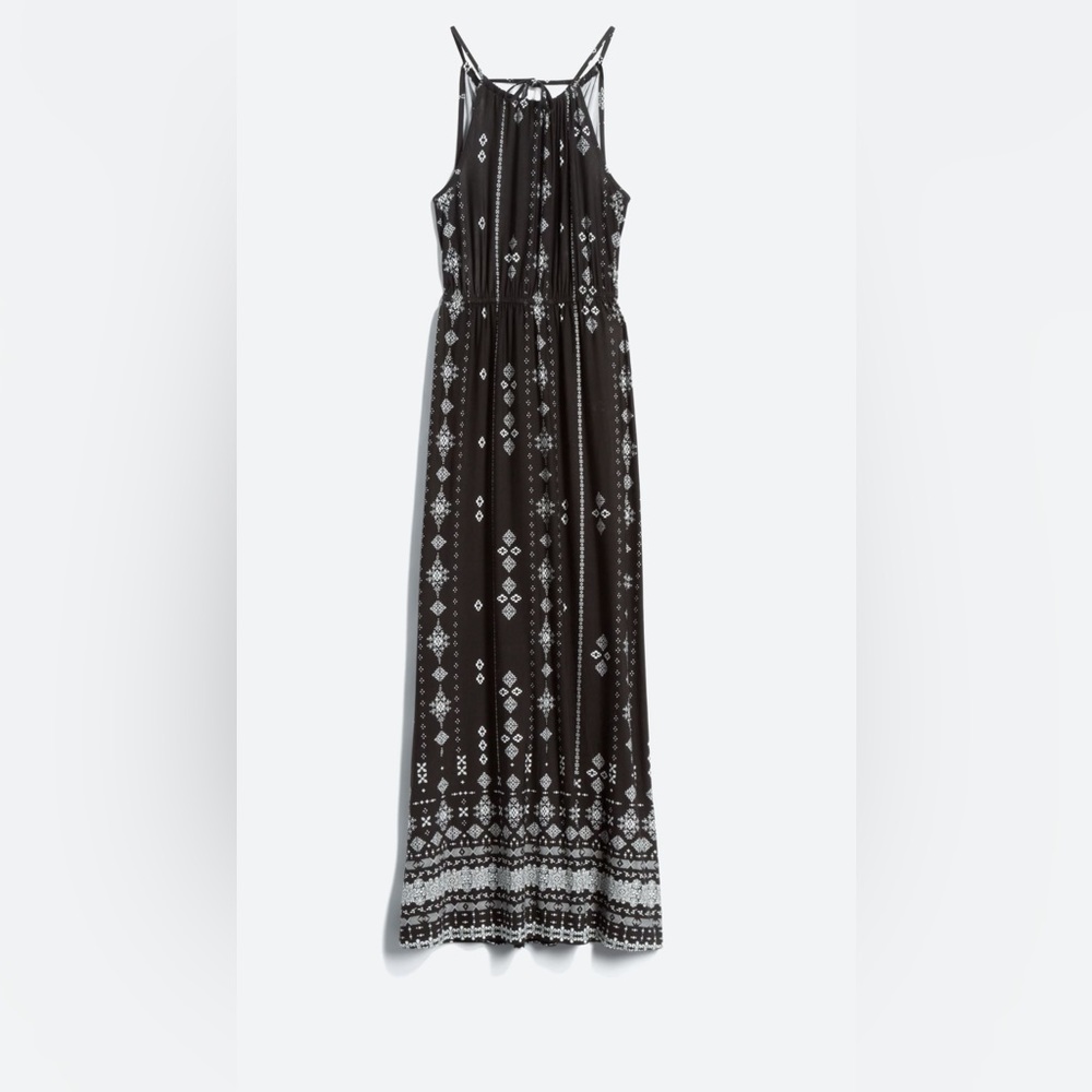 Gently used skies are blue juliana knit maxi dress